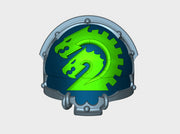 10x Hydra Mechanicus - T:1a Terminator Shoulders 3d printed