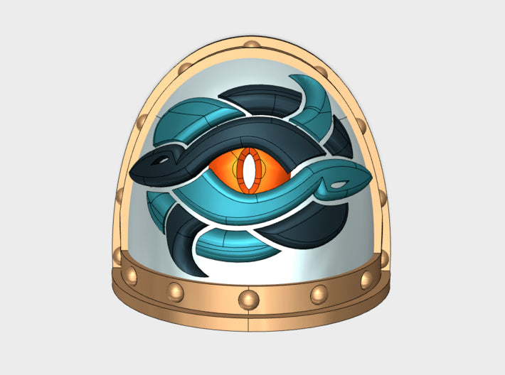 10x Astral Vipers - G:2a Shoulder Pads 3d printed