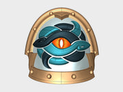 10x Astral Vipers - Abhorrent Shoulder Pads 3d printed