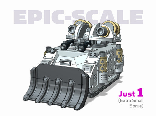 Epic-Scale : Mk2D Scorpio Rocket Launcher 3d printed