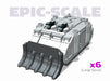 Epic-Scale : Mk3D Armored Personnel Carrier 3d printed