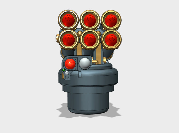 Hav-Launcher - R2 Hatch Turrets 3d printed