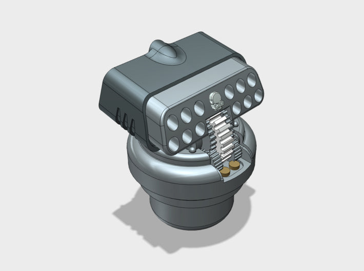 Hav-Launcher - R1 Hatch Turrets 3d printed