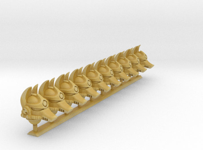 10x Oroboros - Anubis Helmets 3d printed