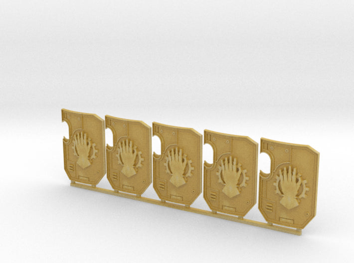 Mech Hands - Terminator Wall Shields 3d printed