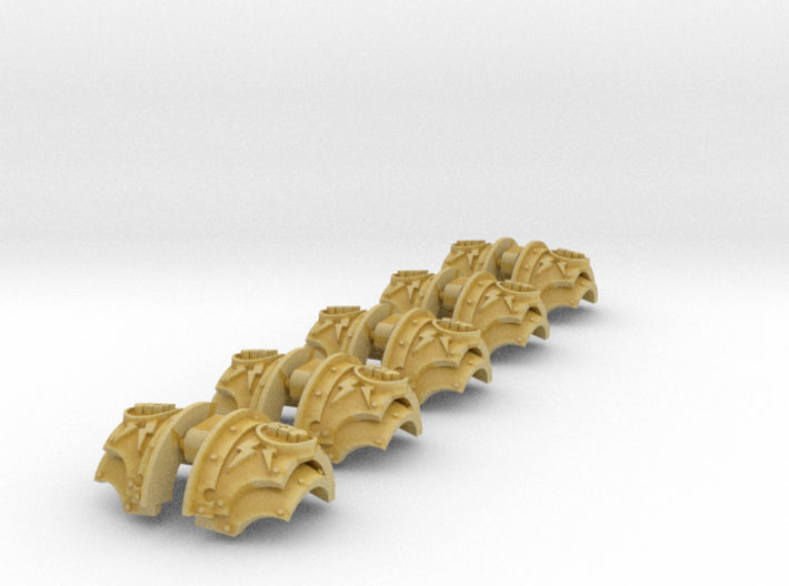 Kings Fists - T:2a Cataphractii Shoulder Sets 3d printed