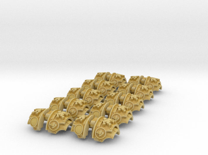 Wolf Legion 2 - T:2a Cataphractii Shoulder Sets 3d printed