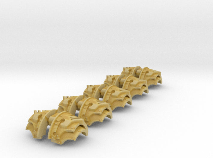 Raven Wings - T:2a Cataphractii Shoulder Sets 3d printed