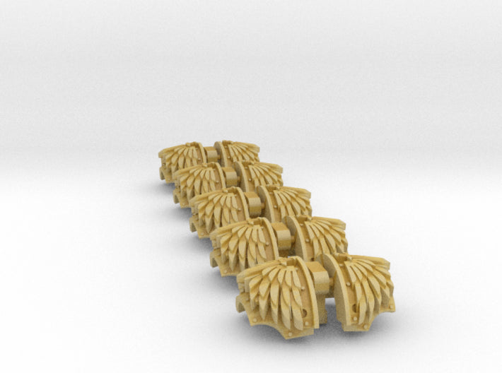 Winged Sword - T:2a Cataphractii Shoulder Sets 3d printed