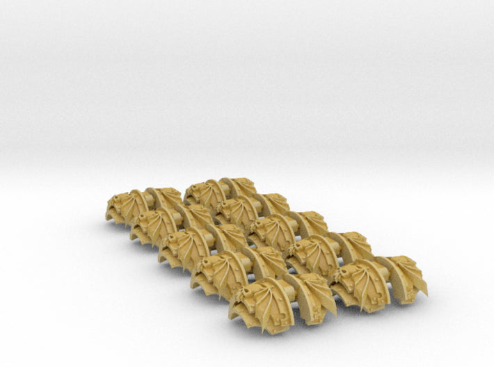 Nightmare Legion - T:2a Cataphractii Shoulder Sets 3d printed