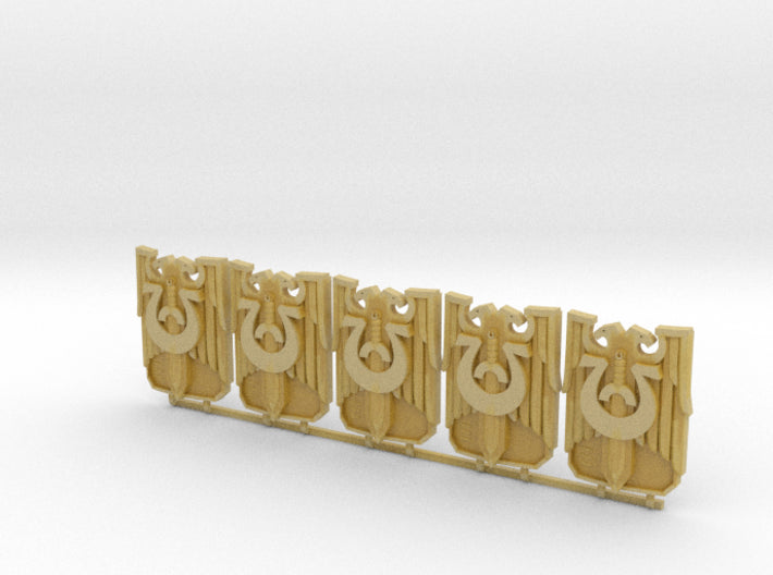 Ultra Legion - Invictus Shields w/Gun 3d printed