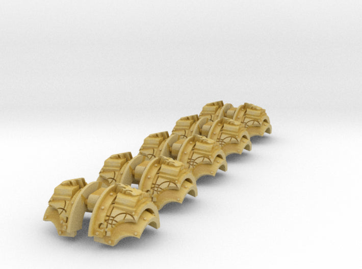 Divine Word - T:2a Cataphractii Shoulder Sets 3d printed