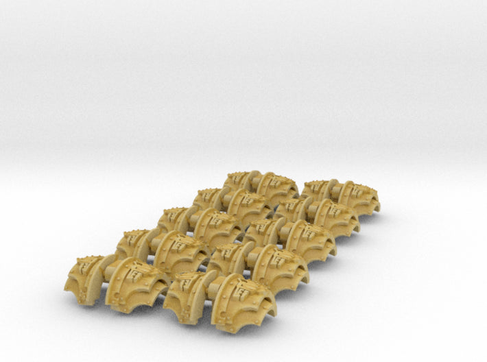 Iron Wolves - T:2a Cataphractii Shoulder Sets 3d printed