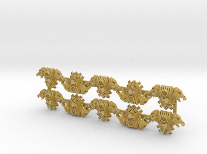 13th Co. - G:4 Wolf Skull PACs 3d printed