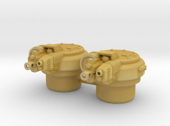 Plasfire - R1 Hatch Turrets 3d printed