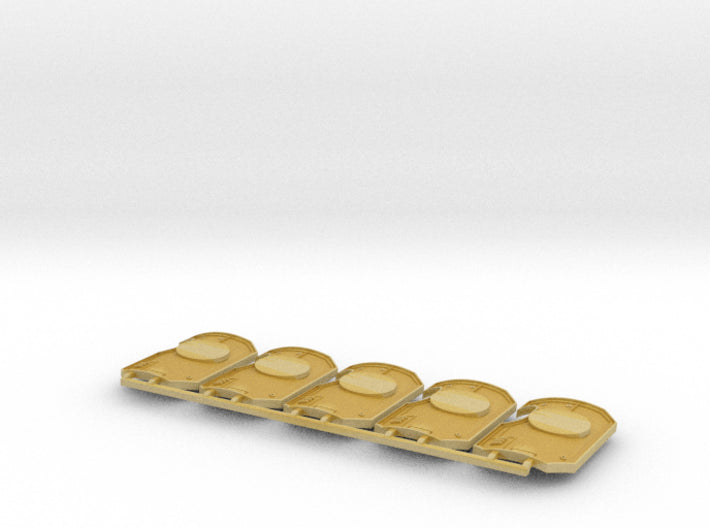 Vehicle Insignia-Ready: Marine Boarding Shields 3d printed