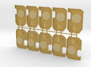 Vehicle Insignia-Ready: Marine Boarding Shields 3d printed