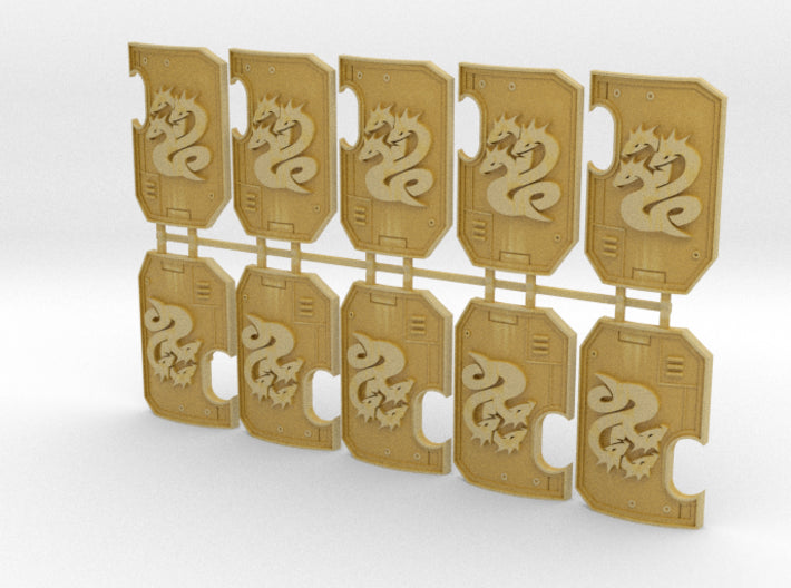 Hydra Legion- Marine Boarding Shields w/Hand 3d printed