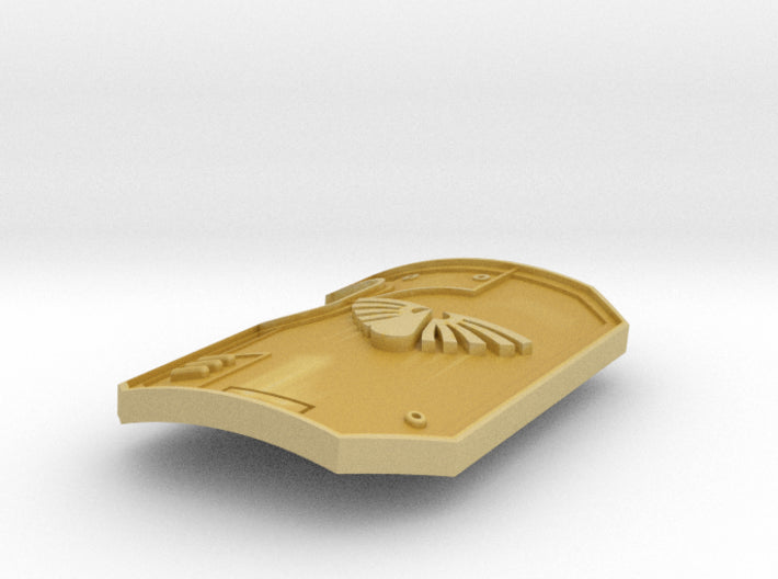 Blood Wing - Marine Boarding Shields 3d printed