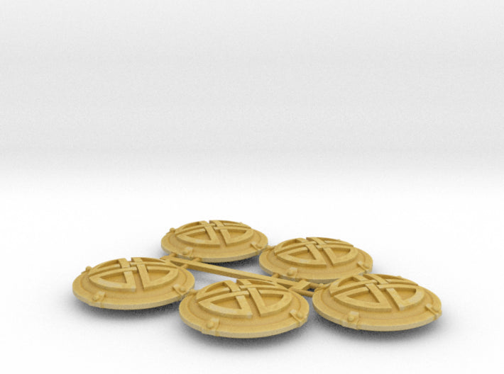 Celtic Knot - Round Power Shields 3d printed