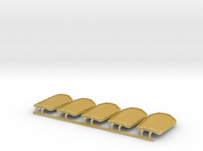 Blank - Manowar Boarding Shields (L) 3d printed