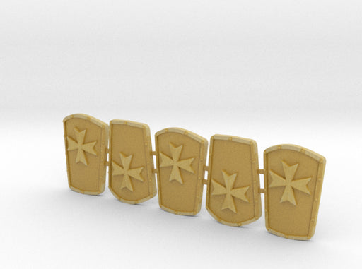 Maltese Cross: Manowar Power Shields (L&amp;R) 3d printed