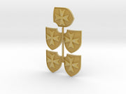 Maltese Cross - Lancer Power Shields (L&amp;R) 3d printed