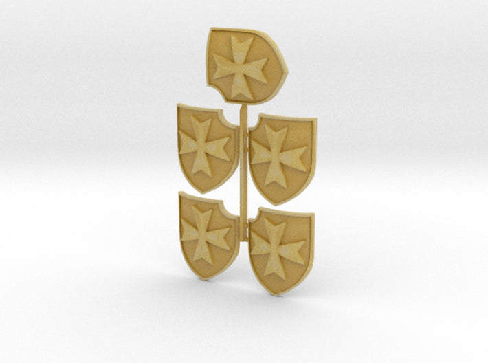 Maltese Cross - Lancer Power Shields (L&amp;R) 3d printed