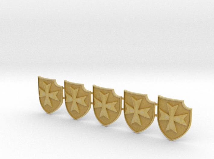 Maltese Cross - Lancer Power Shields (Right) 3d printed