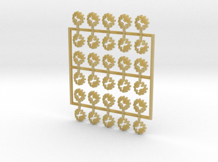 Clan Wrench - Shoulder Insignia pack 3d printed