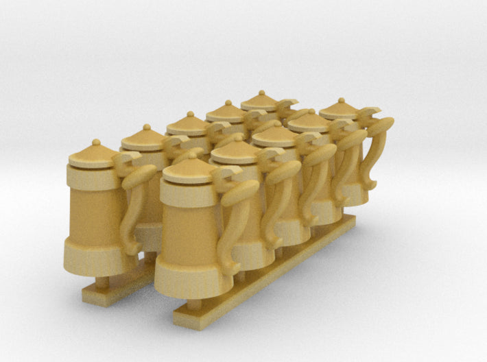 Vegaram (Squat) Tankards 3d printed