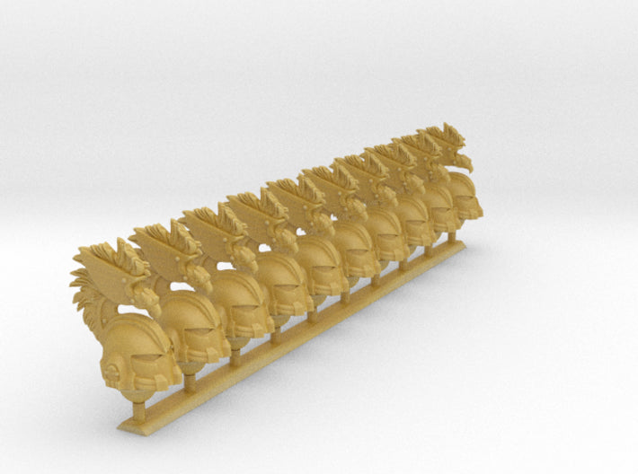 Eagle Plum Crest - Vanguard Helmets 3d printed