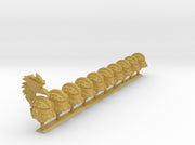 Studded - Vanguard Helmets : Squad Set 3d printed