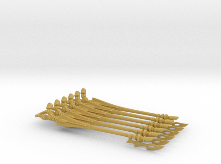 Eldar Glimmer Lances: Set 4 3d printed
