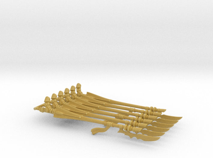 Eldar Glimmer Lances: Set 9 3d printed