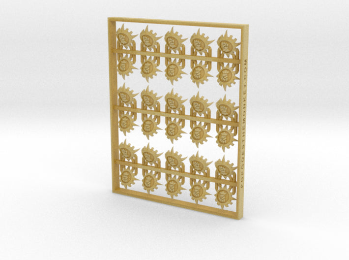 Celestial Lords - Shoulder Insignia pack 3d printed