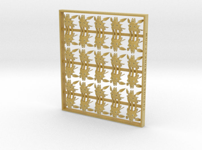 Skota Vlka - Shoulder Insignia pack 3d printed