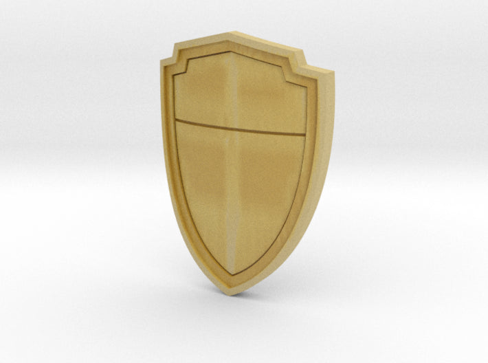 Blank Crest:1 - Power Kite Shields (Left) 3d printed