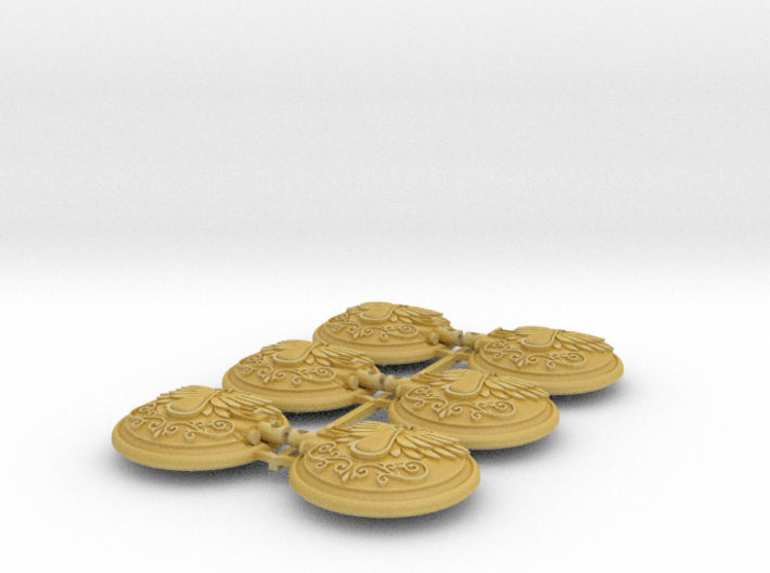 Angel Tears - Naxos Combat Shields (L&amp;R) 3d printed