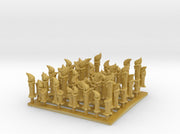 Assorted Big Candles: Grano 3d printed