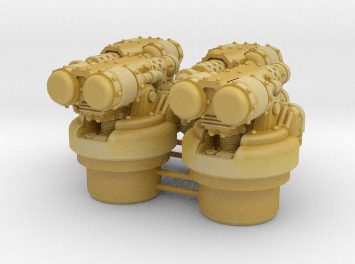 Heavy Scorcher - R2 Hatch Turrets 3d printed