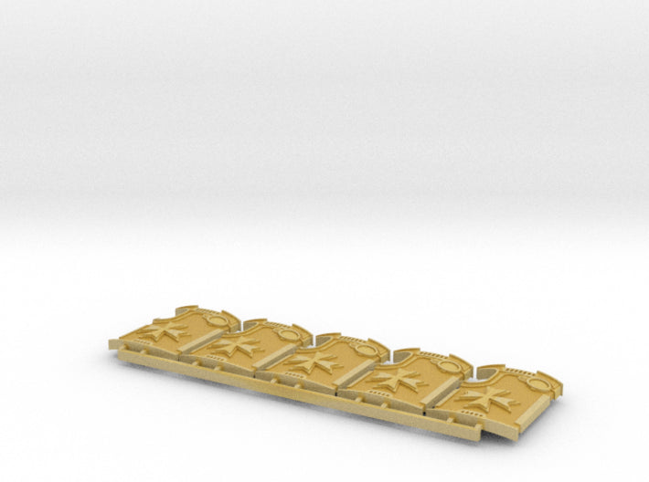 Maltese Cross - Palatium Boarding Shields 3d printed