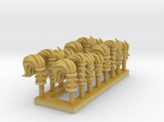 Topknot Variety : Add-on Pack 3d printed