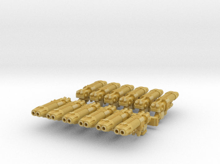 G:6 Set: Mk1 Double-Barrled Plasblaster 3d printed