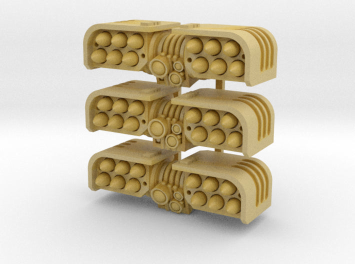 Cataphractii : Cy-1a Missle Rack 3d printed