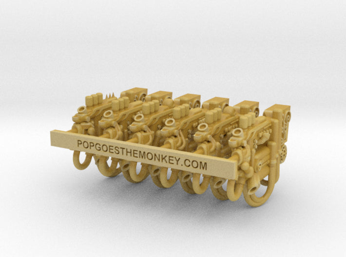 Decadent Legion: Sonic Disrupter - Gen:6 Set 3d printed