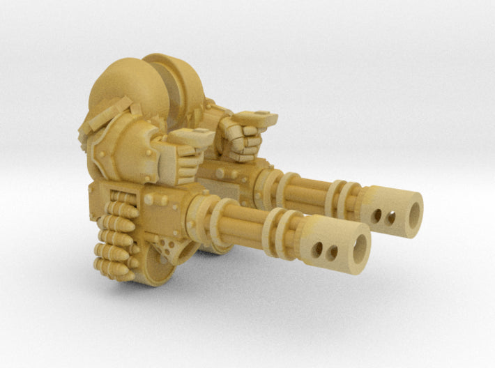 Cataphractii Hvy. Arms - Base: RipCannon (L&amp;R) 3d printed