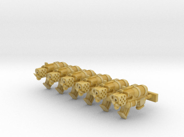 Side-by-side Combo: Terminator FlameBolt 3d printed