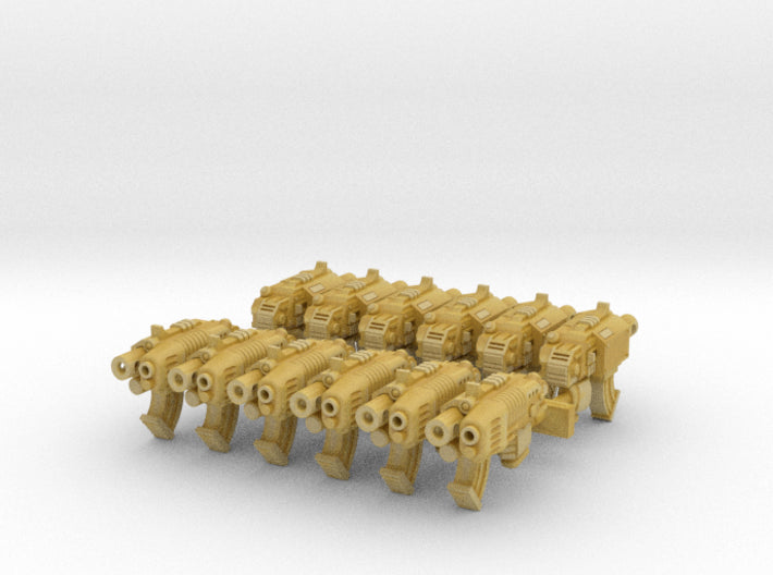 Side-by-side Combo: Terminator Plasbolt 3d printed