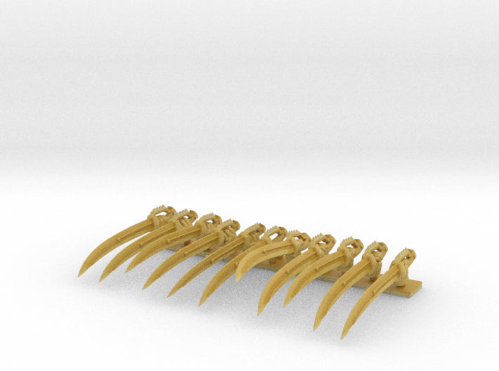 11x Energy Sword: Dragoon 3d printed